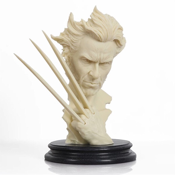 X-Men Origins Wolverine Resin Figure Model Bust Statue Platform Collection Gift - Picture 2 of 8